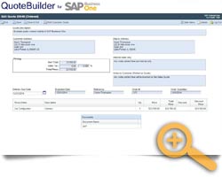 QuoteBuilder for SAP Business One